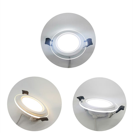 2022 new led ultra-thin square/circular downlight embedded new corridor aisle light ceiling light AC90-260V