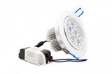 Dimmable led downlight 9W 12W 15W 21W Recessed lighting lamp AC85-265V led cabinet bulb Spotlight LED Ceiling light