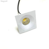 Downlight 10pcs/lot Led Mini Cabinet Downlight 3w Diameter 45mm Dc12v Black Frame Recessed Ceiling