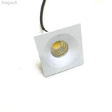 Downlight 10pcs/lot Led Mini Cabinet Downlight 3w Diameter 45mm Dc12v Black Frame Recessed Ceiling