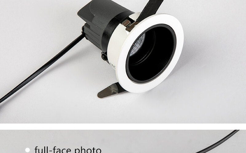 LED Downlight COB Ceiling Spot Lighting 3W 5W 7W 12W 15W 18W Led Bulb Bedroom Kitchen Indoor ceiling recessed Lights