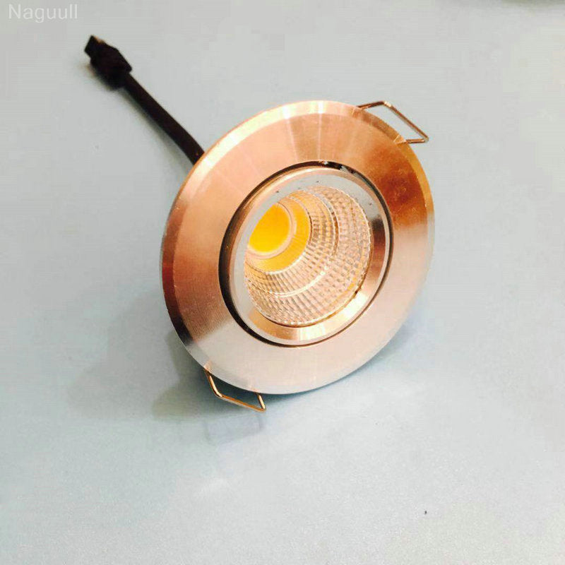 MINI Downlight Dimmable 230v 3w High Power LED Recessed Ceiling DownLight Lamps LED Downlights for Living Room Cabinet Bedroom