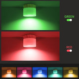 LED Surface Mounted RGB Downlight Remote Control 7W 9W Ceiling light RGB Color Change Dimming LED Wire Hanging Bar Aisle Lamps