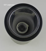 Modern Brief Black Iron E27 LED Bulb Spot Lamp Fixture Home Deco Dining Room Circel 3.5&#39; Downlights