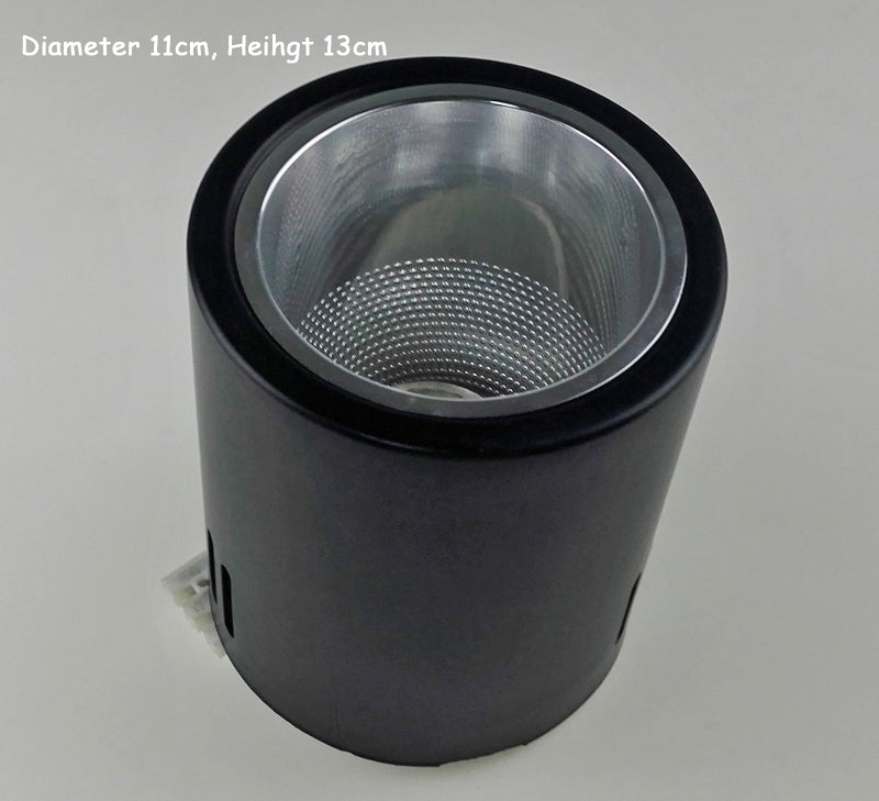 Modern Brief Black Iron E27 LED Bulb Spot Lamp Fixture Home Deco Dining Room Circel 3.5&#39; Downlights