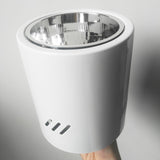 Modern Brief Black Iron E27 LED Bulb Spot Lamp Fixture Home Deco Dining Room Circel 3.5&#39; Downlights