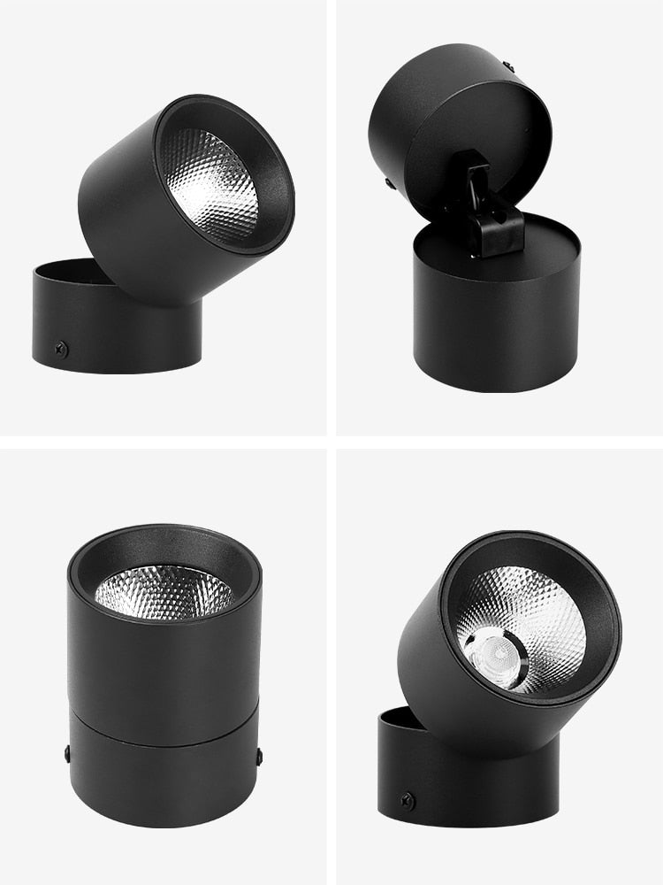 Led Downlight 220v Ceiling Light 5W 10W 15W Spot Lights Round Led Panel Light 25W Spotlight 6 Pcs/Lot Indoor Lighting Kitchen