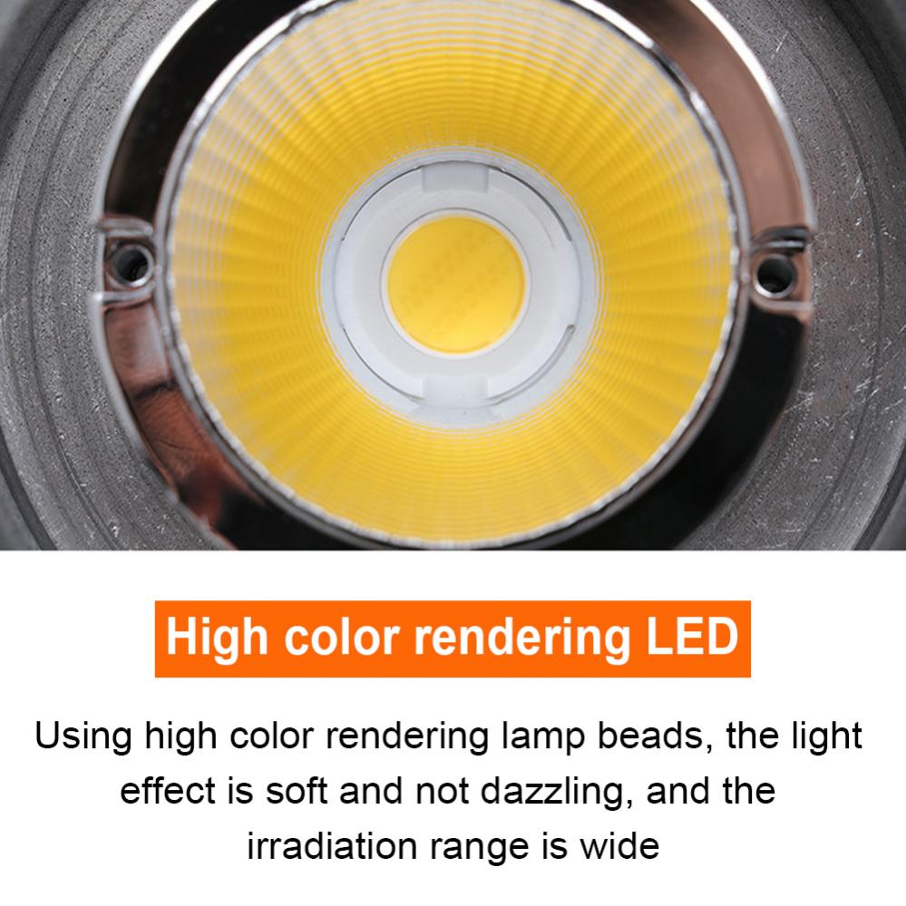 2 Colors Surface Mounted LED Downlight COB Spotlight Anti Glare Ceiling Lamp
