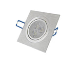 Square LED Downlight Light Ceiling Lamp 3w Pure/Warm White Spot Lighting NEW