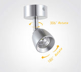 LED COBdownlight 5w 7W 9W dimmable Ceiling Epistar ceiling lamp Recessed Spot light Downlight AC110V-220V 180 degree rotation