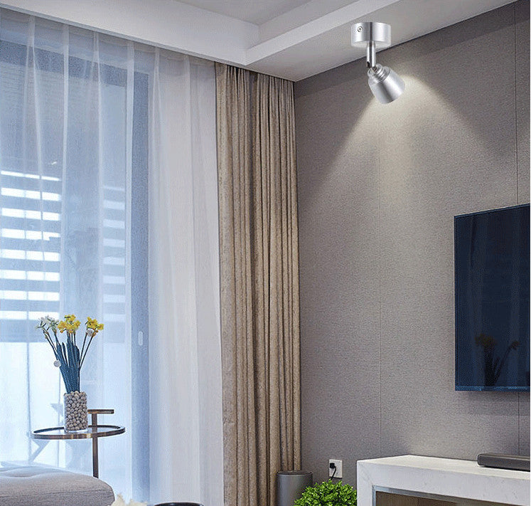 LED COBdownlight 5w 7W 9W dimmable Ceiling Epistar ceiling lamp Recessed Spot light Downlight AC110V-220V 180 degree rotation