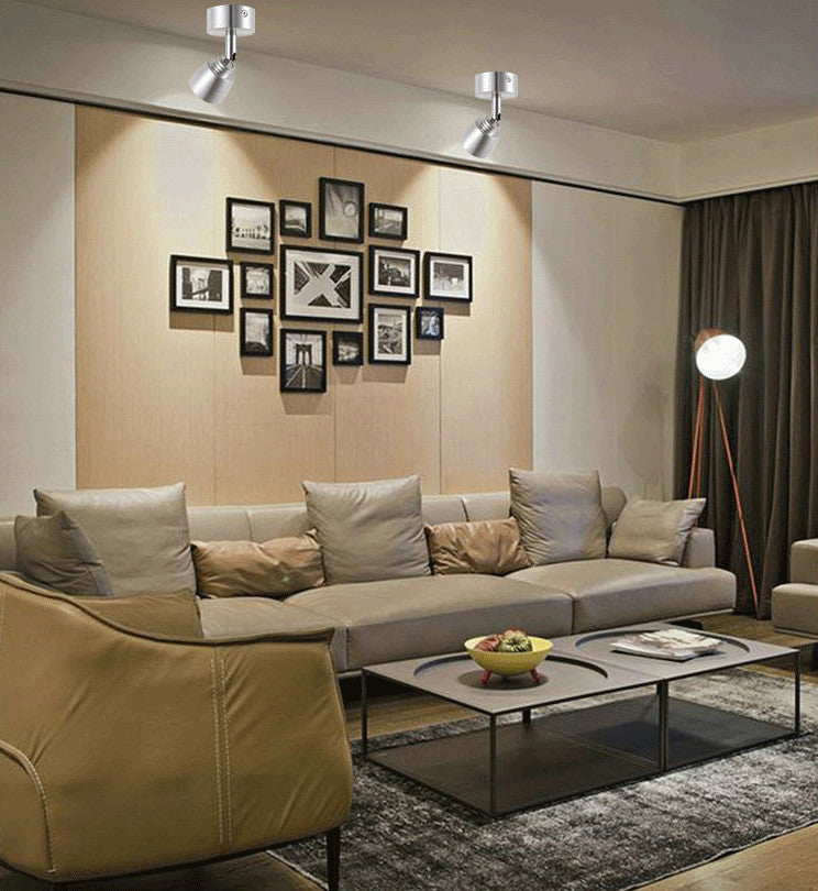 LED COBdownlight 5w 7W 9W dimmable Ceiling Epistar ceiling lamp Recessed Spot light Downlight AC110V-220V 180 degree rotation