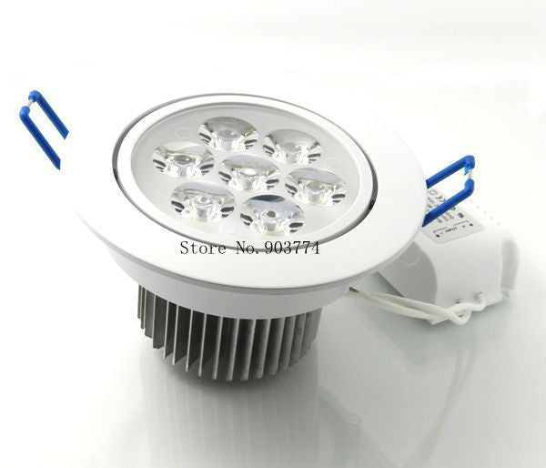 Dimmable LED Ceiling Downlight 9W 3X3W LED led down light for Living room Cold White Warm White