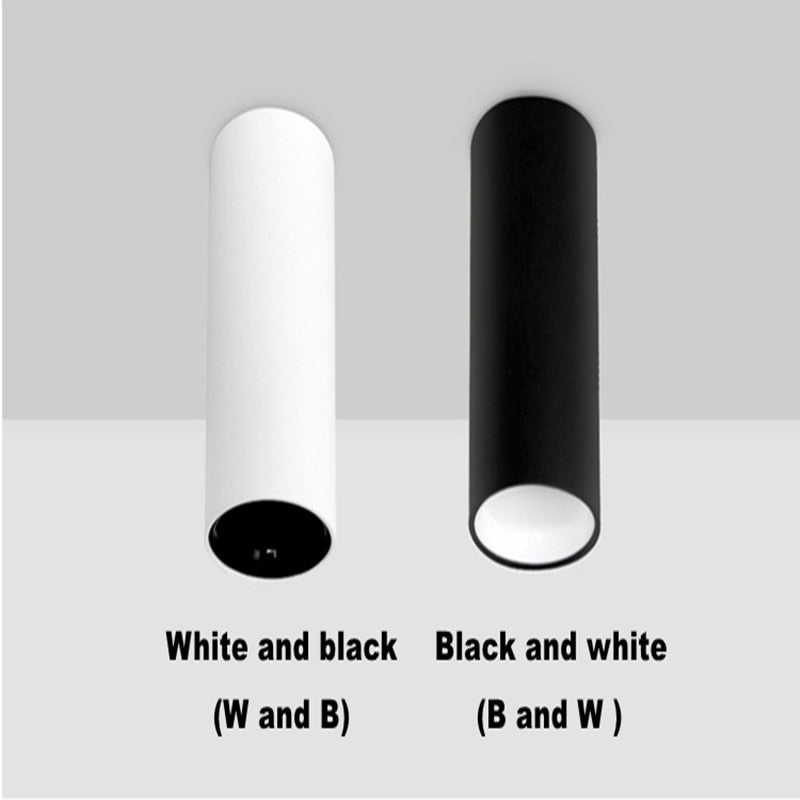 COB Downlights 7W 15W High Quality Round Surface Mounted LED Ceiling Lamps Spot Light AC110V 220V Driverless LED DownLight