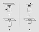Dimmable Round LED Downlight SMD 5730 7W 9W 15W 18W 24W 30W AC85-265V White Ceiling Spot Lamp Living Room and Bedroom Lighting