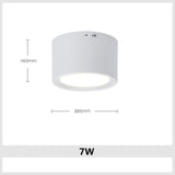 Dimmable Round LED Downlight SMD 5730 7W 9W 15W 18W 24W 30W AC85-265V White Ceiling Spot Lamp Living Room and Bedroom Lighting