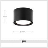 Dimmable Round LED Downlight SMD 5730 7W 9W 15W 18W 24W 30W AC85-265V White Ceiling Spot Lamp Living Room and Bedroom Lighting