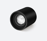 Black White Dimmable Cylinder LED Downlights 6W 10W 12W 15W 22W COB Ceiling Spot Lighting AC85-265V Round Lamps Lndoor Lighting