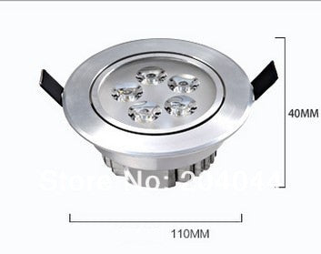 2021 Promotion Led Light 220v Input 10 pcs/lot Downlights Energy Saving With Excellent Heatsink High Brightness Epistar Spot Lamp