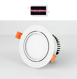 Dimmable Led Downlight 3W 5W 7W 9W 12W 15W Cob Led Spot AC110V / 220V Ceiling Lamp Recessed Downlights Round Spot Light