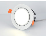 Dimmable Led Downlight 3W 5W 7W 9W 12W 15W Cob Led Spot AC110V / 220V Ceiling Lamp Recessed Downlights Round Spot Light