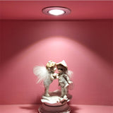 Silver Round Dimmable Recessed LED Downlight 5W 7W 9W 12W 15W 18W 21W 25W Recessed COB Ceiling Spot Light 3000K 4000K 6000K AC90-265V