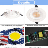 LED DownLight COB Super Slim LED Spot AC110V AC220V LED Recessed Downlights For Home Decor + Driver GD 5W 7W 10W 12W 15W 20W