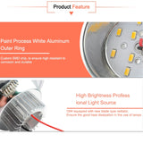 LED Downlight  Round Recessed Lamp 220V 85-265V Led Bulb 4 Pcs 3W 5W 9W 10W 12W 15W 18W LED Spot Lighting Kitchen Bedroom Indoor