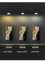 Led Downlights Surface Mounted Light Lamp 220V 5W 7W 9W 12W 15W 18W Ceiling Spot Fixture for Home