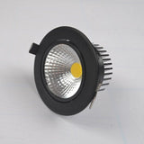 Dimmable 10W COB LED Downlight+Power Driver Warm/Cool/Natural White Fixture Recessed Ceiling Down Lights Lamps