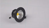 Dimmable 10W COB LED Downlight+Power Driver Warm/Cool/Natural White Fixture Recessed Ceiling Down Lights Lamps