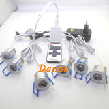 LED Spotlight Mini LED Downlight Warm Cool White 1.5W DC12V LED Cabinet Lights Indoor Lighting for Home Mall Store