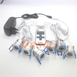 LED Spotlight Mini LED Downlight Warm Cool White 1.5W DC12V LED Cabinet Lights Indoor Lighting for Home Mall Store