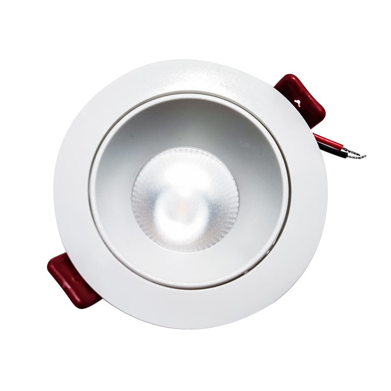 White Led Downlight Recessed Indoor Led Ceiling Lamp 7W AC85~265V Led Spot Lamp For Living Room Foyer Bar Counter Office