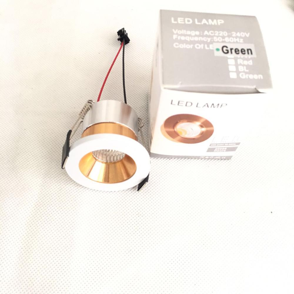 New Arrival Spot Model 5pcs/lot 3w High Bright Recessed Led Downlight Cob Spot Light Decoration Ceiling