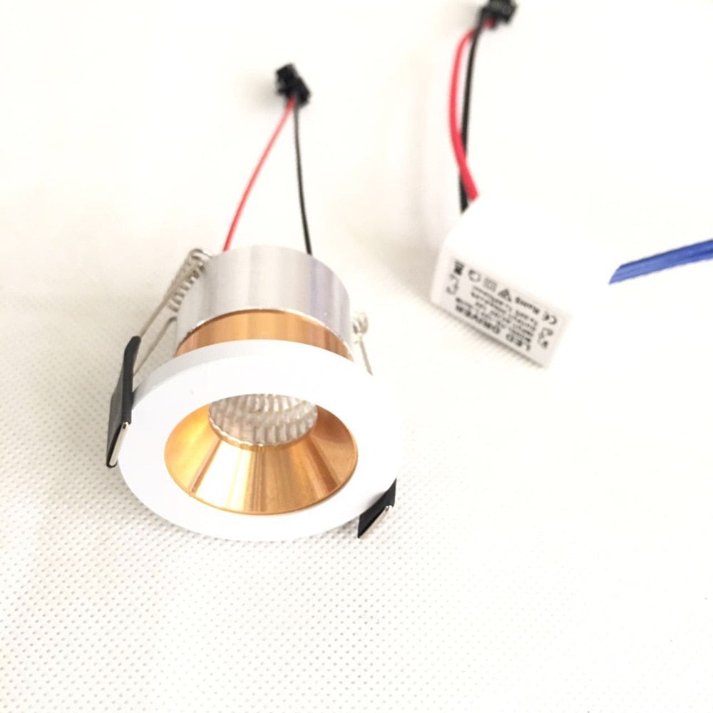 New Arrival Spot Model 5pcs/lot 3w High Bright Recessed Led Downlight Cob Spot Light Decoration Ceiling