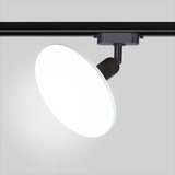 Adjustable LED COB Track Light Aluminum Ceiling Track 36W Lighting Modern Round Rail Spotlights For Home Living Room Store