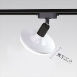 Adjustable LED COB Track Light Aluminum Ceiling Track 36W Lighting Modern Round Rail Spotlights For Home Living Room Store