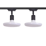 Adjustable LED COB Track Light Aluminum Ceiling Track 36W Lighting Modern Round Rail Spotlights For Home Living Room Store