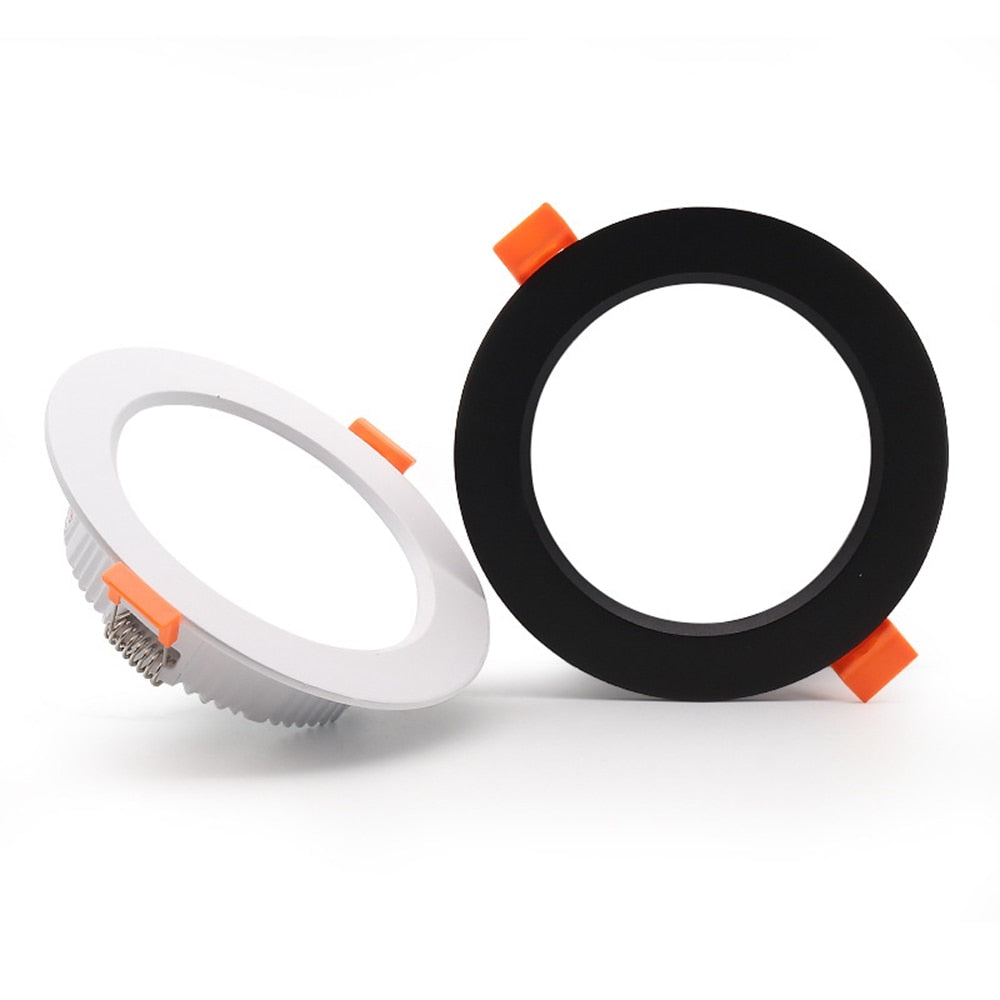 Recessed Downlight 220V 5W 7W 9W 12W 15W Thick Aluminum Panel LED Ceiling Downlight Driverless Spot for Home Decor