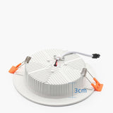 Recessed Downlight 220V 5W 7W 9W 12W 15W Thick Aluminum Panel LED Ceiling Downlight Driverless Spot for Home Decor