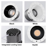 Recessed Ceiling COB Downlight Dimmable Led Lamp Deep Anti-Glare Led Spot 12W Lighting Living Room Bedroom Hotel Cafe Lampar 220