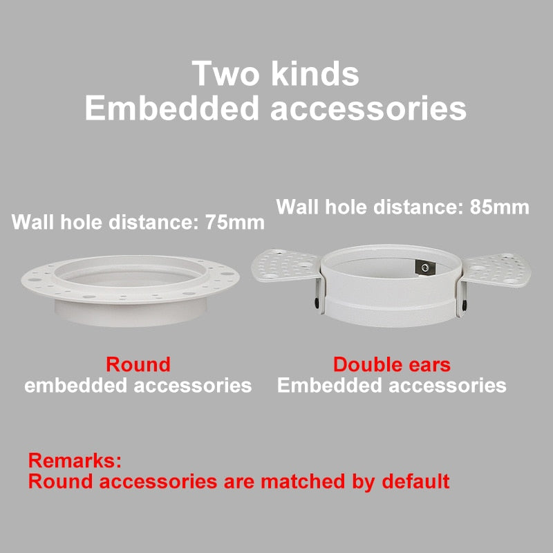 Recessed Ceiling COB Downlight Dimmable Led Lamp Deep Anti-Glare Led Spot 12W Lighting Living Room Bedroom Hotel Cafe Lampar 220