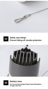 Recessed Ceiling COB Downlight Dimmable Led Lamp Deep Anti-Glare Led Spot 12W Lighting Living Room Bedroom Hotel Cafe Lampar 220