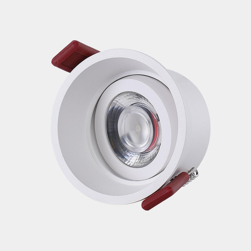 Dimmable Recessed Deep Anti-Glare COB LED Downlights 7W 10W 15W 20W LED Ceiling Spot Lights AC85~265V Indoor Background Lighting