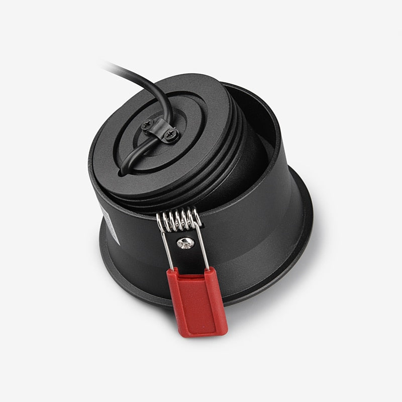 Dimmable Recessed Deep Anti-Glare COB LED Downlights 7W 10W 15W 20W LED Ceiling Spot Lights AC85~265V Indoor Background Lighting