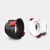 Dimmable Recessed Deep Anti-Glare COB LED Downlights 7W 10W 15W 20W LED Ceiling Spot Lights AC85~265V Indoor Background Lighting