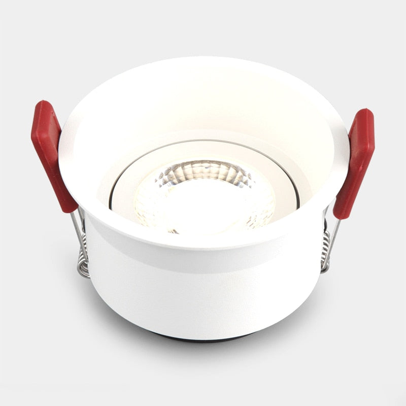 Dimmable Recessed Deep Anti-Glare COB LED Downlights 7W 10W 15W 20W LED Ceiling Spot Lights AC85~265V Indoor Background Lighting