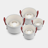 Dimmable Recessed Deep Anti-Glare COB LED Downlights 7W 10W 15W 20W LED Ceiling Spot Lights AC85~265V Indoor Background Lighting