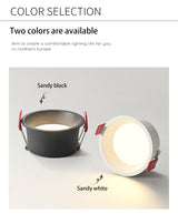 Brighter LED Downlights Dimmable AC85~265V Recessed Anti Glare 5W/7W/10W/15W Ceiling Spot Light Background Lamps Indoor Lighting